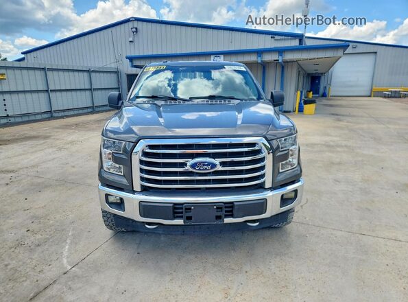 1FTEW1EF5HFA57245 2017 FORD F150 Серый Вид спереди