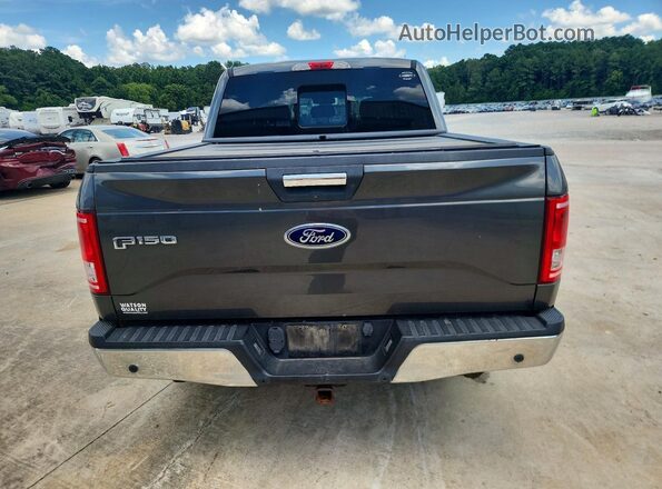 1FTEW1EF5HFA57245 2017 FORD F150 Серый Вид сзади