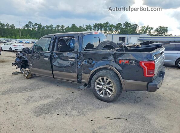 1FTEW1EF5HFC59082 2017 FORD F150 Black Rear left