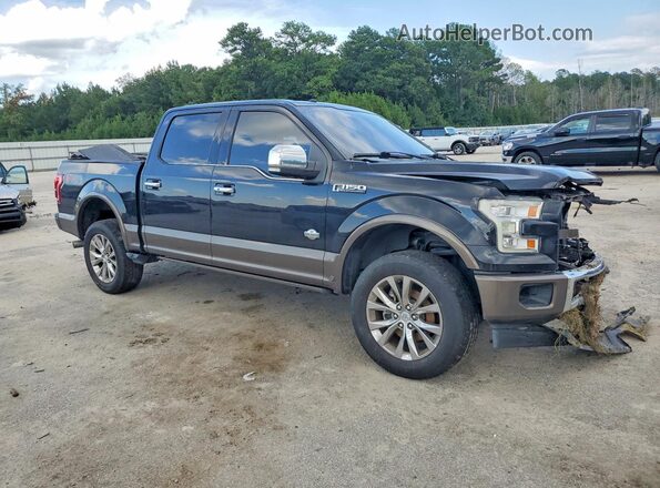 1FTEW1EF5HFC59082 2017 FORD F150 Black Front right