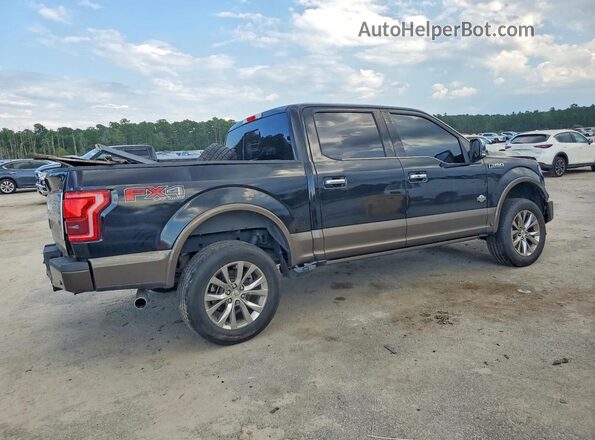 1FTEW1EF5HFC59082 2017 FORD F150 Black Rear right
