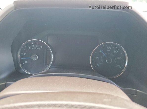 1FTEW1EF5HFC59082 2017 FORD F150 Black Instrument cluster view
