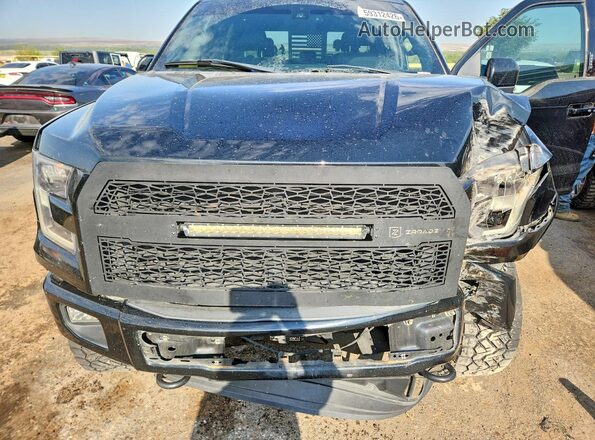 1FTEW1EF6GFD42096 2016 FORD F150 Black Սալոնի հետևի տեսք