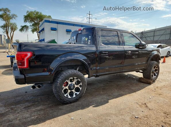 1FTEW1EF6GFD42096 2016 FORD F150 Black Հետևի աջ