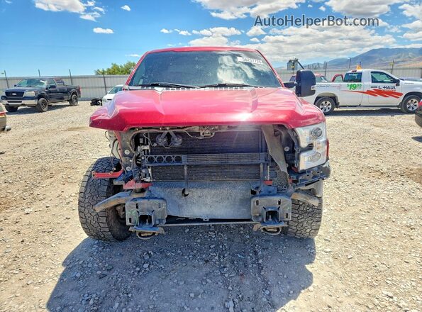 1FTEW1EF6GKD78099 2016 FORD F150 Red Front view