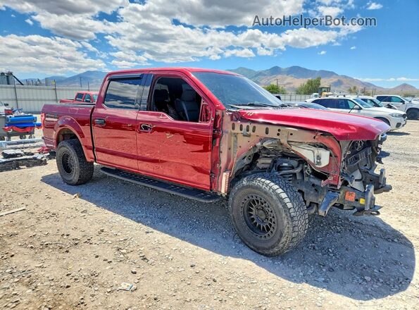 1FTEW1EF6GKD78099 2016 FORD F150 Red Front right