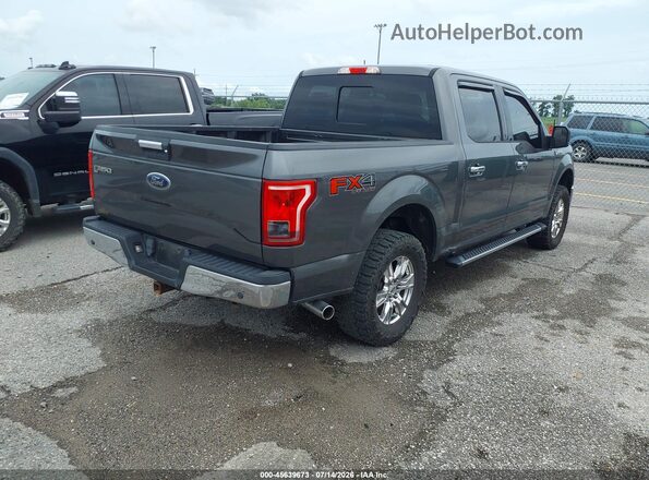 1FTEW1EF6HFB05657 2017 FORD F150 Gray უკანა მარჯვენა