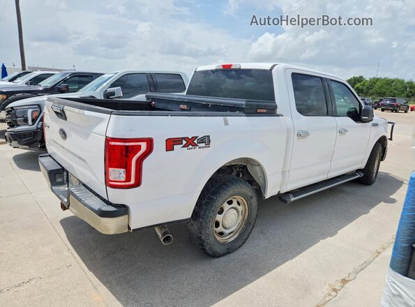 1FTEW1EF6HKC61608 2017 FORD F150 White Rear right