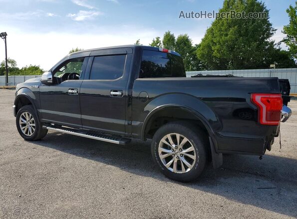 1FTEW1EF7GFA90889 2016 FORD F150 Black უკანა მარცხენა