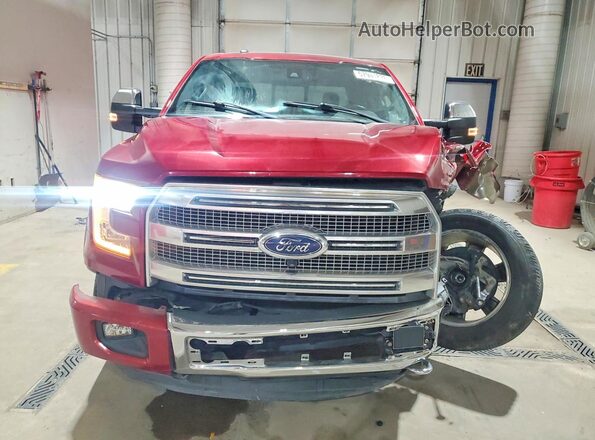 1FTEW1EF7GFC18001 2016 FORD F150 Burgundy წინა ხედი