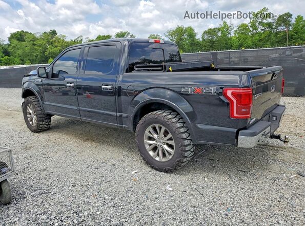 1FTEW1EF7GFD39059 2016 FORD F150 Black Tył lewy