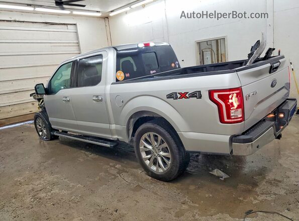 1FTEW1EF7GFD49249 2016 FORD F150 Silver Tył lewy