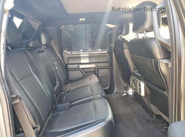 1FTEW1EF7GKE07917 2016 FORD F150 Угольный Вид задних сидений