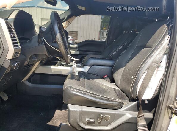1FTEW1EF7GKE07917 2016 FORD F150 Угольный Вид салона спереди