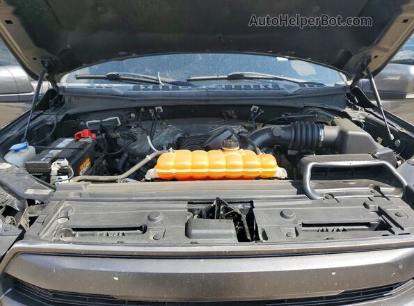 1FTEW1EF7GKE07917 2016 FORD F150 Угольный Вид задней части салона