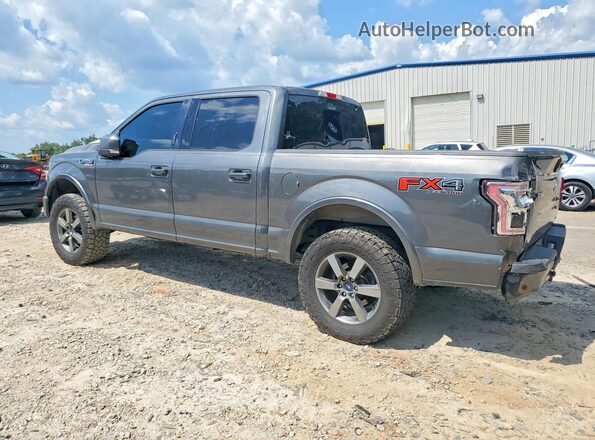 1FTEW1EF7GKE07917 2016 FORD F150 Угольный Задняя левая четверть