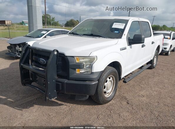 1FTEW1EF7GKF34022 2016 FORD F150 White Front left