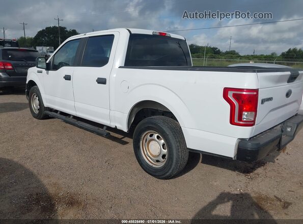 1FTEW1EF7GKF34022 2016 FORD F150 White Rear left