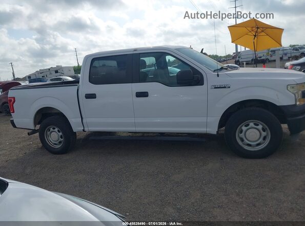 1FTEW1EF7GKF34022 2016 FORD F150 White Rear interior view