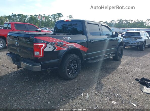 1FTEW1EF7HFB34701 2017 FORD F150 Black Rear right
