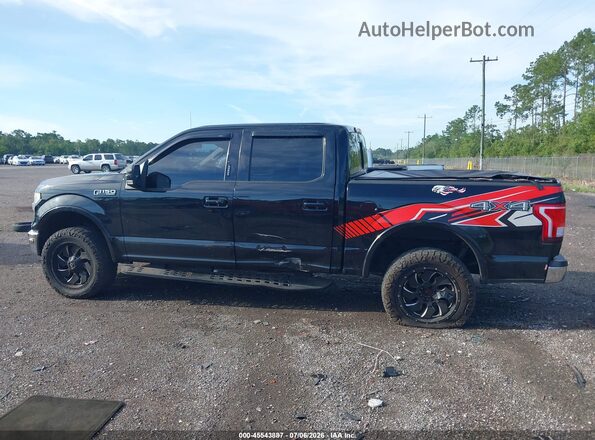 1FTEW1EF7HFB34701 2017 FORD F150 Black 360 interior view