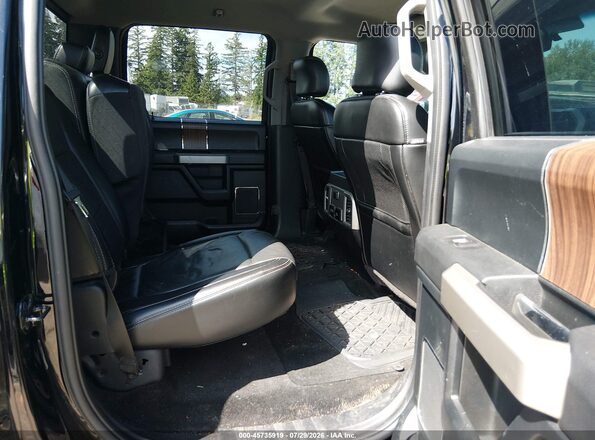 1FTEW1EF7HFC40274 2017 FORD F150 Black VIN კოდის სტიკერის ხედი