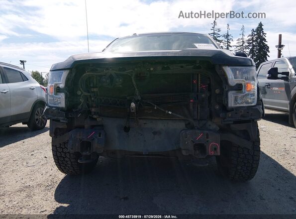 1FTEW1EF7HFC40274 2017 FORD F150 Black უკანა სალონის ხედი