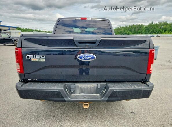 1FTEW1EF7HFC74814 2017 FORD F150 Black Հետևի տեսք