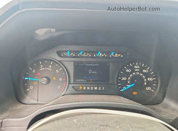 1FTEW1EF7HFC74814 2017 FORD F150 Black Սարքավորումների վահանակի տեսք
