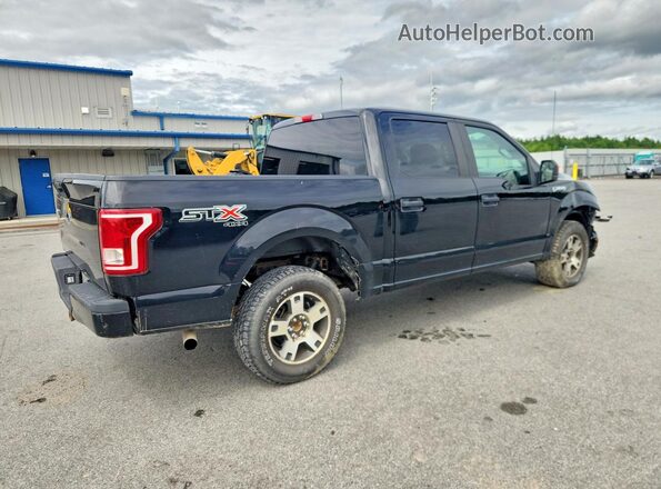 1FTEW1EF7HFC74814 2017 FORD F150 Black Հետևի աջ