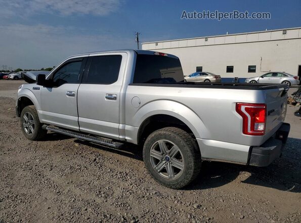 1FTEW1EF8GFA03369 2016 FORD F150 Silver უკანა მარცხენა