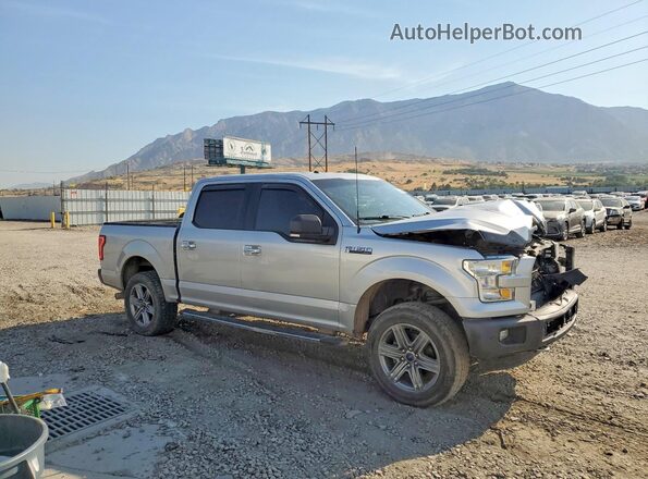 1FTEW1EF8GFA03369 2016 FORD F150 Silver წინა მარჯვენა