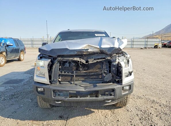 1FTEW1EF8GFA03369 2016 FORD F150 Silver წინა ხედი