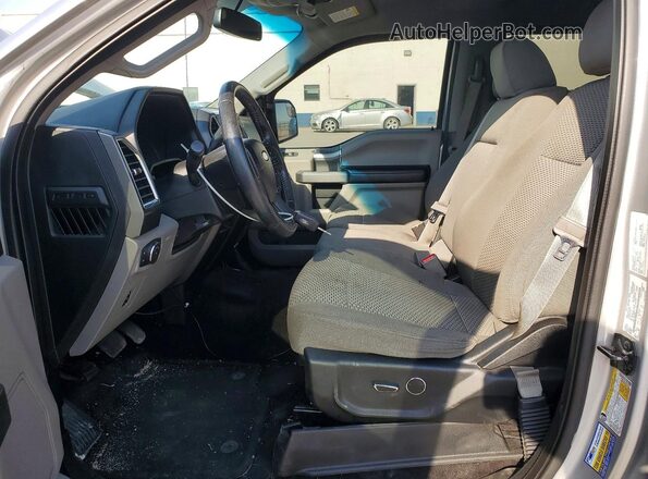 1FTEW1EF8GFA03369 2016 FORD F150 Silver წინა სალონის ხედი