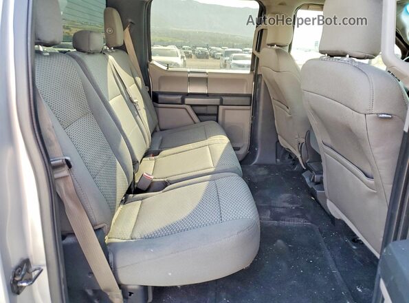 1FTEW1EF8GFA03369 2016 FORD F150 Silver უკანა სავარძლების ხედი