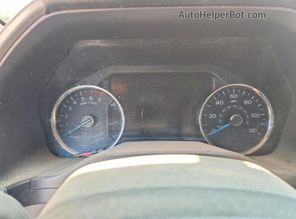 1FTEW1EF8HFB24422 2017 FORD F150 Red Սարքավորումների վահանակի տեսք