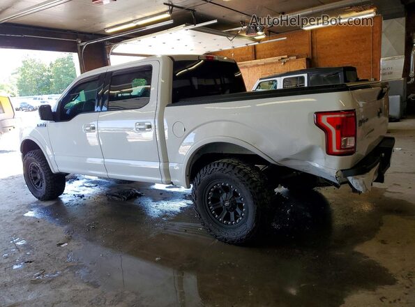 1FTEW1EF8HFC76779 2017 FORD F150 Белый Задняя левая четверть