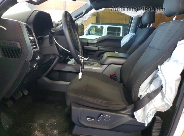 1FTEW1EF8HFC76779 2017 FORD F150 Белый Вид салона спереди