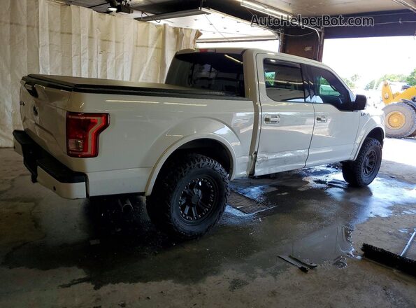 1FTEW1EF8HFC76779 2017 FORD F150 Белый Задняя правая четверть
