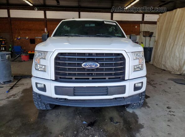 1FTEW1EF8HFC76779 2017 FORD F150 Белый Вид спереди