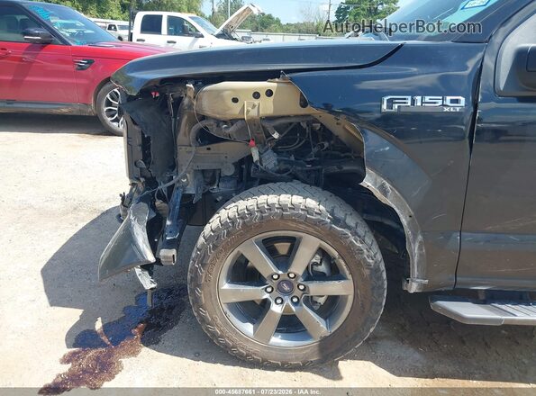 1FTEW1EF8HKE49241 2017 FORD F150 Black წინა ხედი