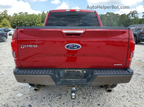 1FTEW1EF9GFA29771 2016 FORD F150 Red Rear view