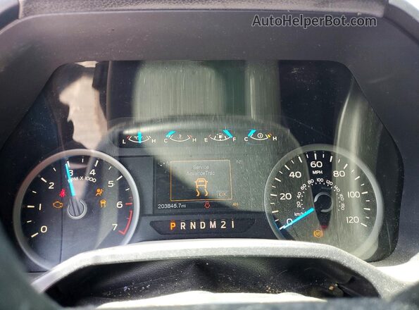 1FTEW1EF9GFA62320 2016 FORD F150 Красный Вид щитка приборов