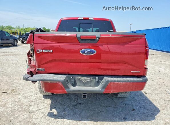 1FTEW1EF9GFA62320 2016 FORD F150 Красный Вид сзади