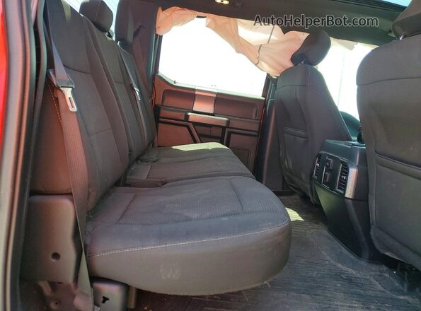 1FTEW1EF9GFA62320 2016 FORD F150 Красный Вид задних сидений