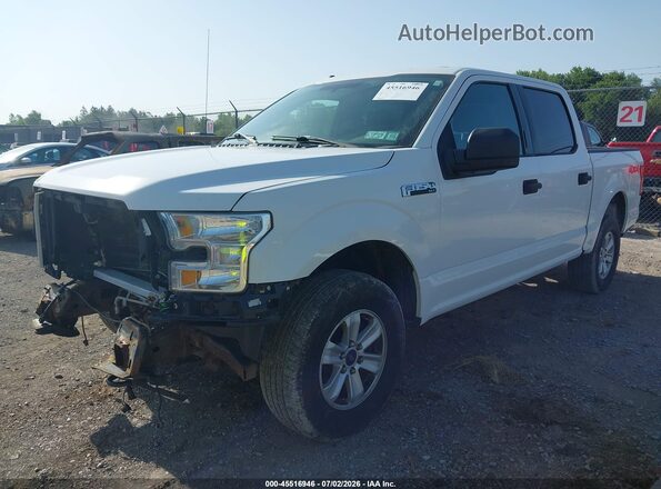 1FTEW1EF9GFB13007 2016 FORD F150 Белый Передняя левая четверть