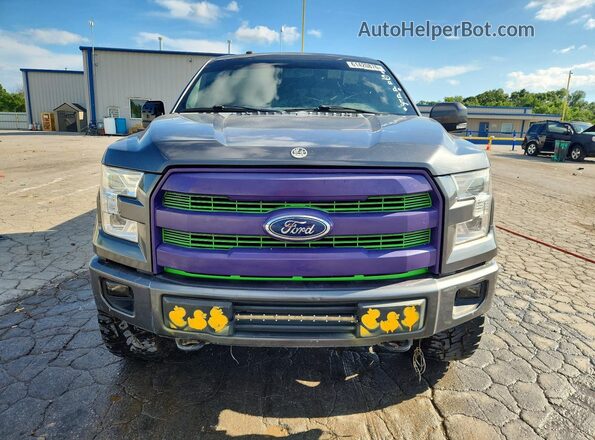 1FTEW1EF9GFB92131 2016 FORD F150 Charcoal წინა ხედი