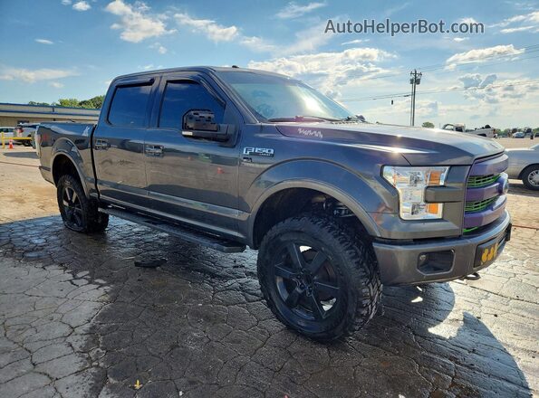 1FTEW1EF9GFB92131 2016 FORD F150 Charcoal წინა მარჯვენა