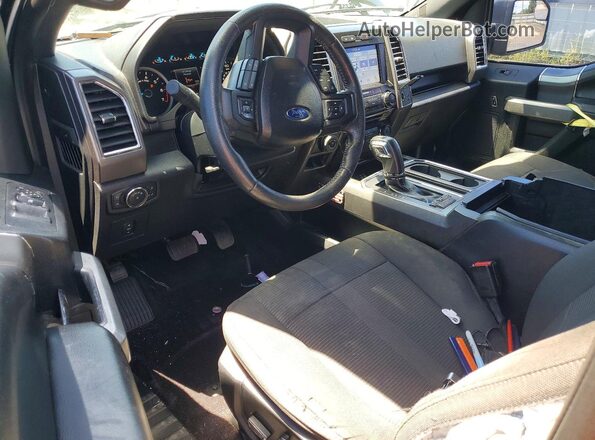 1FTEW1EF9GFC25449 2016 FORD F150 Black წინა პანელის ხედი