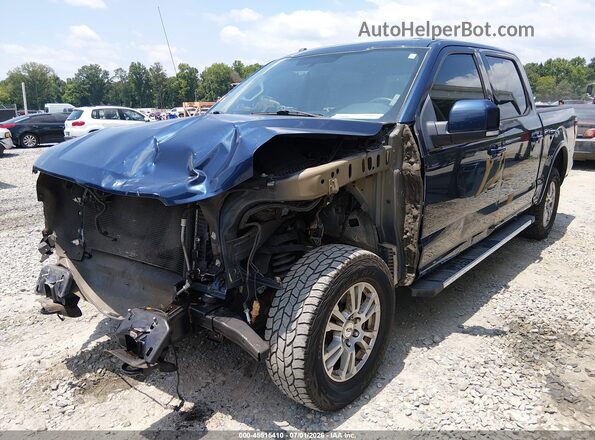 1FTEW1EF9GFC27699 2016 FORD F150 Blue Vista tres cuartos delantera izquierda